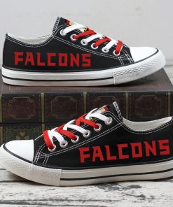 Christmas Atlanta Falcons Limited Low Top Canvas Sneakers