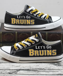 Christmas Boston Bruins Limited Low Top Canvas Sneakers