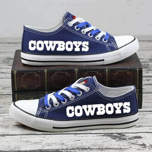 Christmas Dallas Cowboys Low Top Canvas Shoes Sport