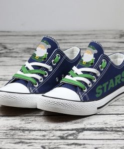 Christmas Dallas Stars Limited Print Low Top Canvas Shoes Sport