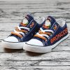 Christmas Broncos Limited Low Top Canvas Sneakers