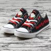 Christmas Detroit Red Wings Low Top Canvas  Sneakers
