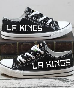 Christmas Los Angeles Kings Limited Print Low Top Canvas Sneakers