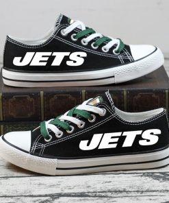 Christmas New York Jets Limited Low Top Canvas Sneakers