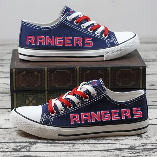 Christmas New York Rangers Limited Low Top Canvas Sneakers
