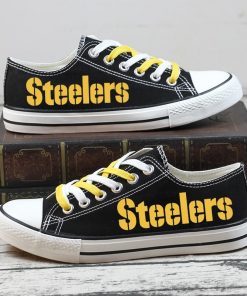 Christmas Pittsburgh Steelers Limited Low Top Canvas Sneakers