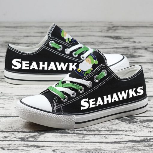 Christmas Seattle Seahawks Limited Low Top Canvas Shoes Sport