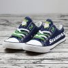 Christmas Seattle Seahawks Limited Low Top Canvas Sneakers