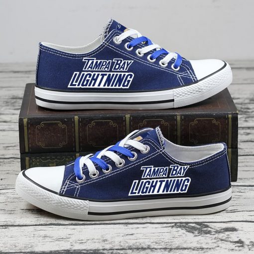 Christmas Tampa Bay Lightning Limited Low Top Canvas Sneakers