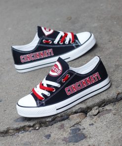 Cincinnati Reds Limited Low Top Canvas Sneakers