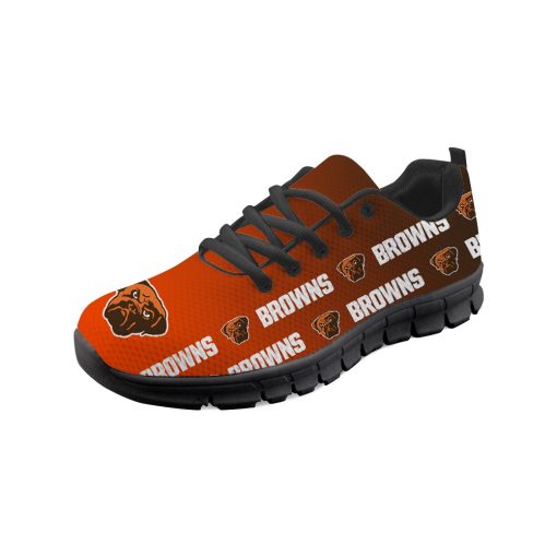 Cleveland Browns Limited Custom 3D Print Running Sneakers