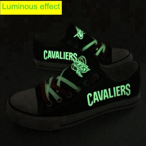 Cleveland Cavaliers Limited Luminous Low Top Canvas Sneakers