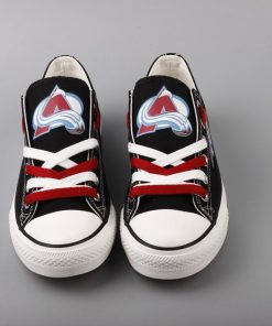Colorado Avalanche Limited Low Top Canvas Sneakers