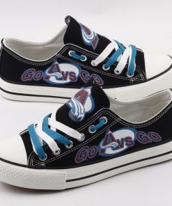 Colorado Avalanche Limited Low Top Canvas Shoes Sport