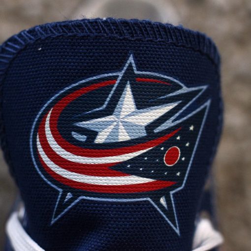 Columbus Blue Jackets Limited Low Top Canvas Sneakers