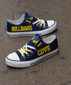 Cove Bulldawgs Limited High School Students Low Top Canvas Sneakers