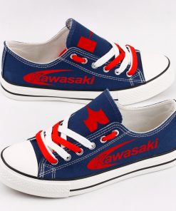 Custom KAWASAKI Fans Low Top Canvas Sneakers