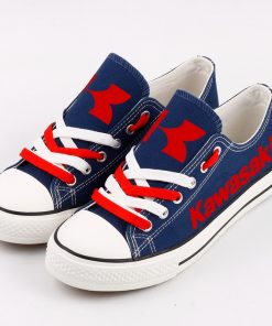 Custom KAWASAKI Limited Fans Low Top Canvas Shoes Sport