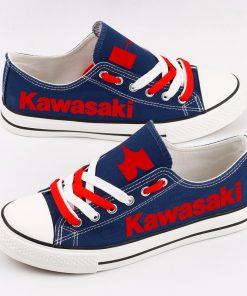 Custom KAWASAKI Limited Fans Low Top Canvas Shoes Sport
