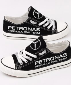 Custom Mercedes AMG Petronas Motorsport Fans Low Top Canvas Shoes Sport
