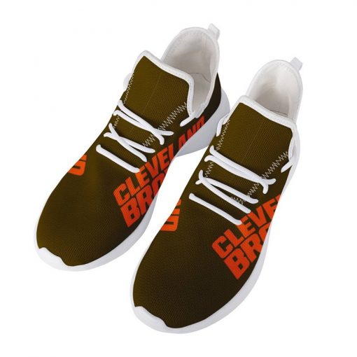 Custom Yeezy Running Shoes For Men Women Cleveland Browns