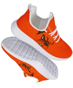 Custom Yeezy Running Shoes For Men Women Cleveland Browns Fans