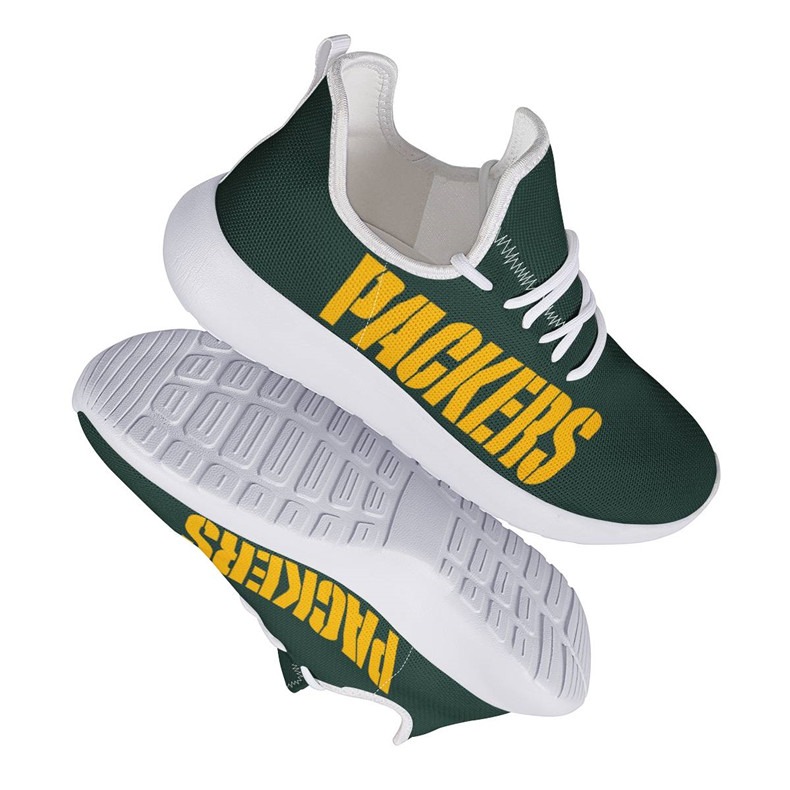 Custom Yeezy Running Shoes Green Bay Packers - thegiftsports