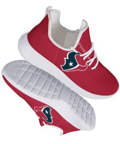 Custom Yeezy Running Shoes For Houston Texans Fans