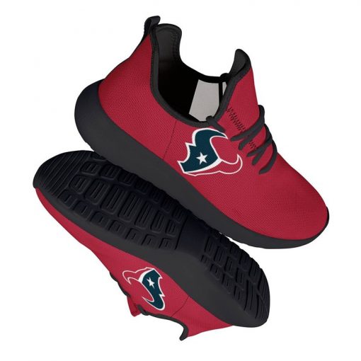 Custom Yeezy Running Shoes For Houston Texans Fans