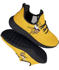 Custom Yeezy Running Shoes For Unisex Minnesota Vikings