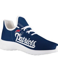 Custom Yeezy Running Shoes For New England Patriots Fans