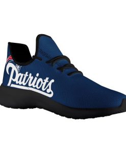 Custom Yeezy Running Shoes For New England Patriots Fans