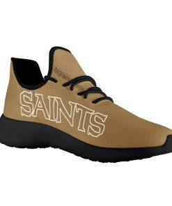 Custom Yeezy Running Shoes For New Orleans Saints Fans