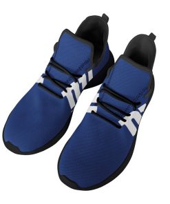 Custom Yeezy Running Shoes For New York Giants Fans