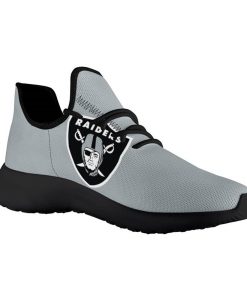 Custom Yeezy Running Shoes For Men Women Oakland Raiders