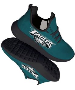 Custom Yeezy Running Shoes For Philadelphia Eagles Fans