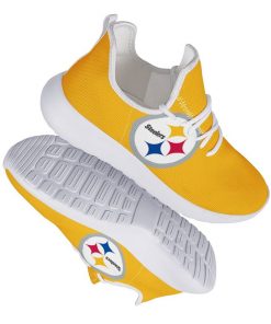 Custom Yeezy Running Shoes For Men Women Pittsburgh Steelers