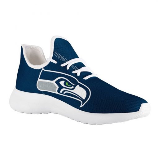 Custom Yeezy Running Shoes For Men Women Seattle Seahawks