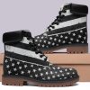 America Flag Limited Fans Winter Timboot