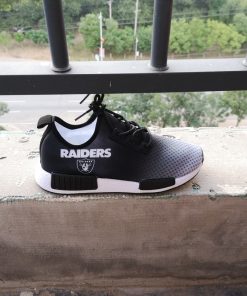 Customize Oakland Raiders Fans Women Men Sneakers