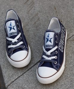 Dallas Cowboys Limited Low Top Canvas Sneakers