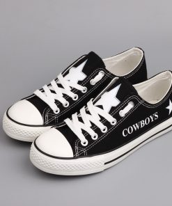 Dallas Cowboys Low Top Canvas Sneakers