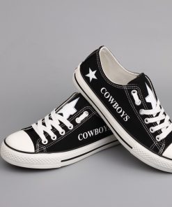 Dallas Cowboys Low Top Canvas Sneakers