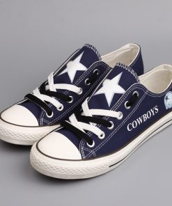 Dallas Cowboys Limited Low Top Canvas Shoes Sport