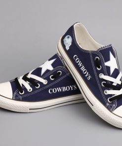 Dallas Cowboys Limited Low Top Canvas Shoes Sport