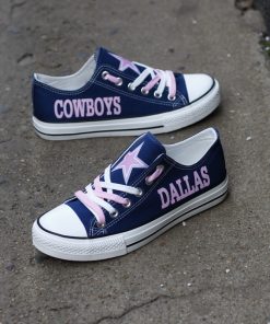 Dallas Cowboys Limited Low Top Canvas Sneakers T-DG29L