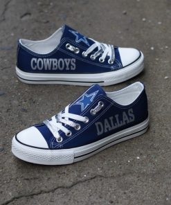 Dallas Cowboys Limited Low Top Canvas Sneakers T-DG30L
