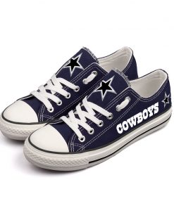Dallas Cowboys Limited Low Top Canvas Sneakers T-DG54L