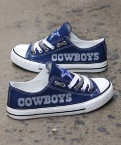Dallas Cowboys Limited Low Top Canvas Sneakers T-DJ133L