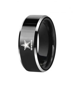 Dallas Cowboys Tungsten Rings